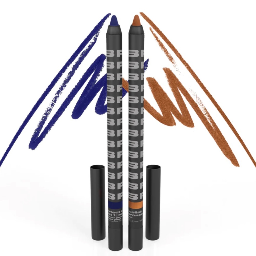 Beauty for Certain | Perfect Collab Pencil Eye-liner Set in Navy and Bronze